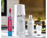 SodaStream TERRA WHITE + BUTELKA MOB BLACK - 1034991 - zdjęcie 7